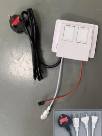 AC-DC Two button switch with Defogger